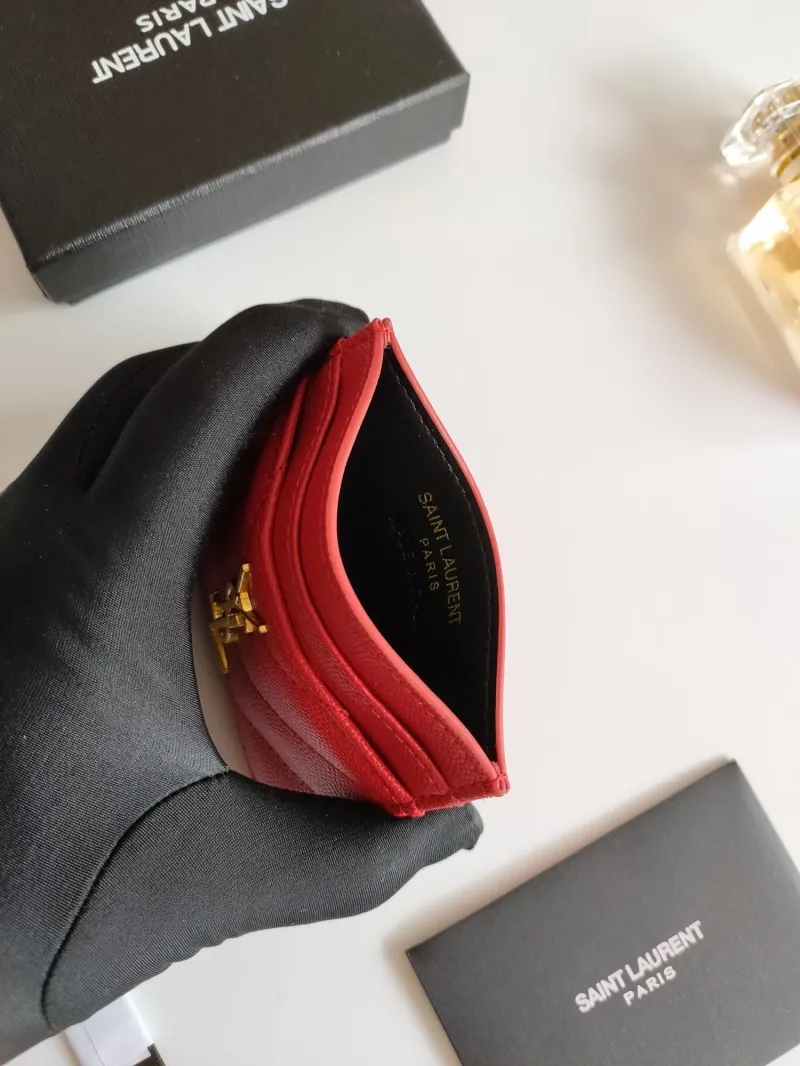 Saint Laurent Red Card Holder 211 - Image 5
