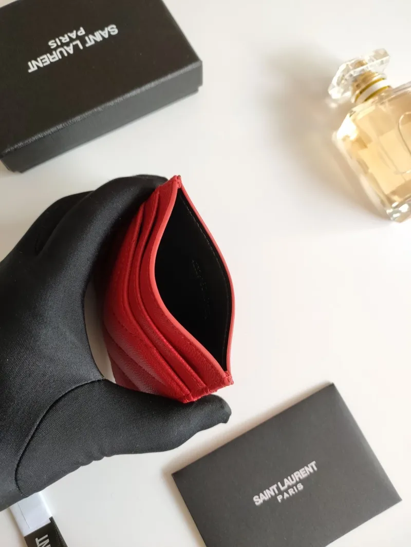 Saint Laurent Red Card Holder 211 - Image 6