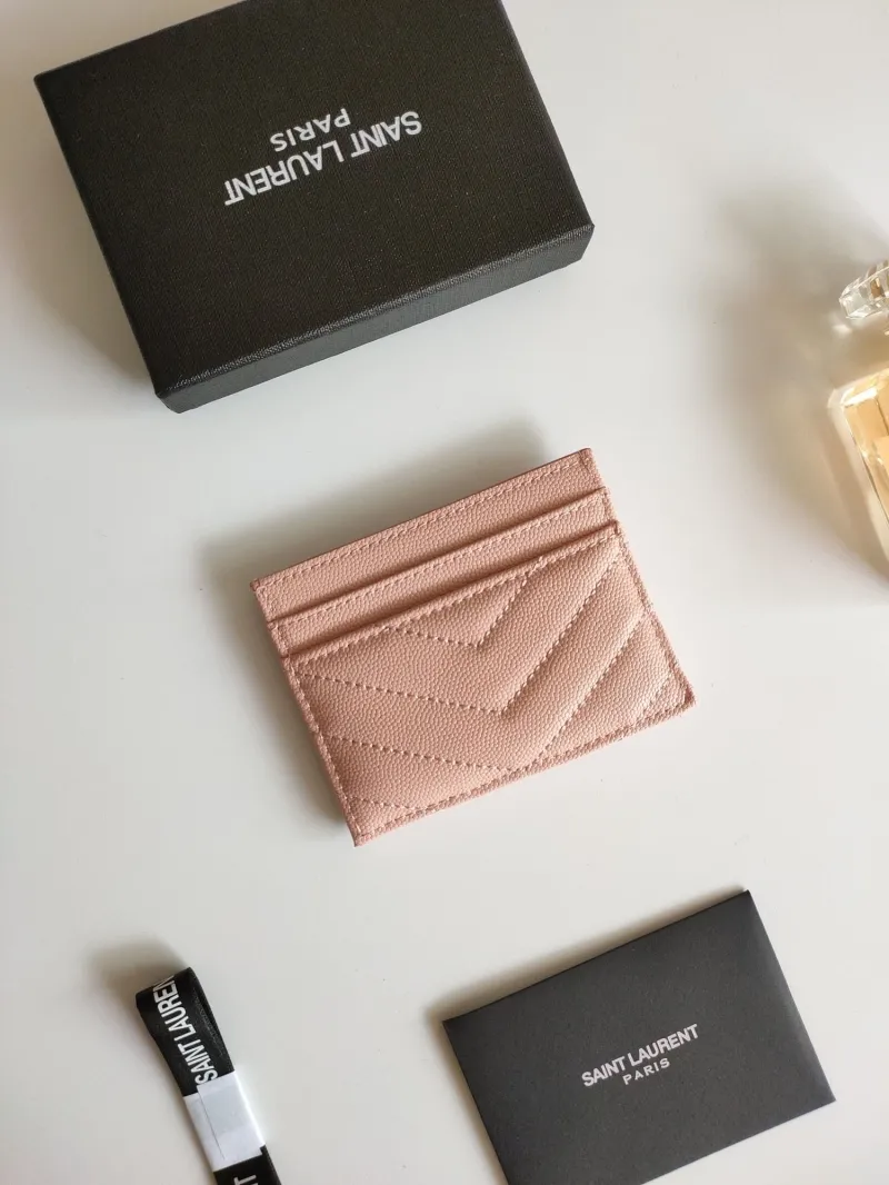 Saint Laurent Pink Card Holder 212 - Image 3