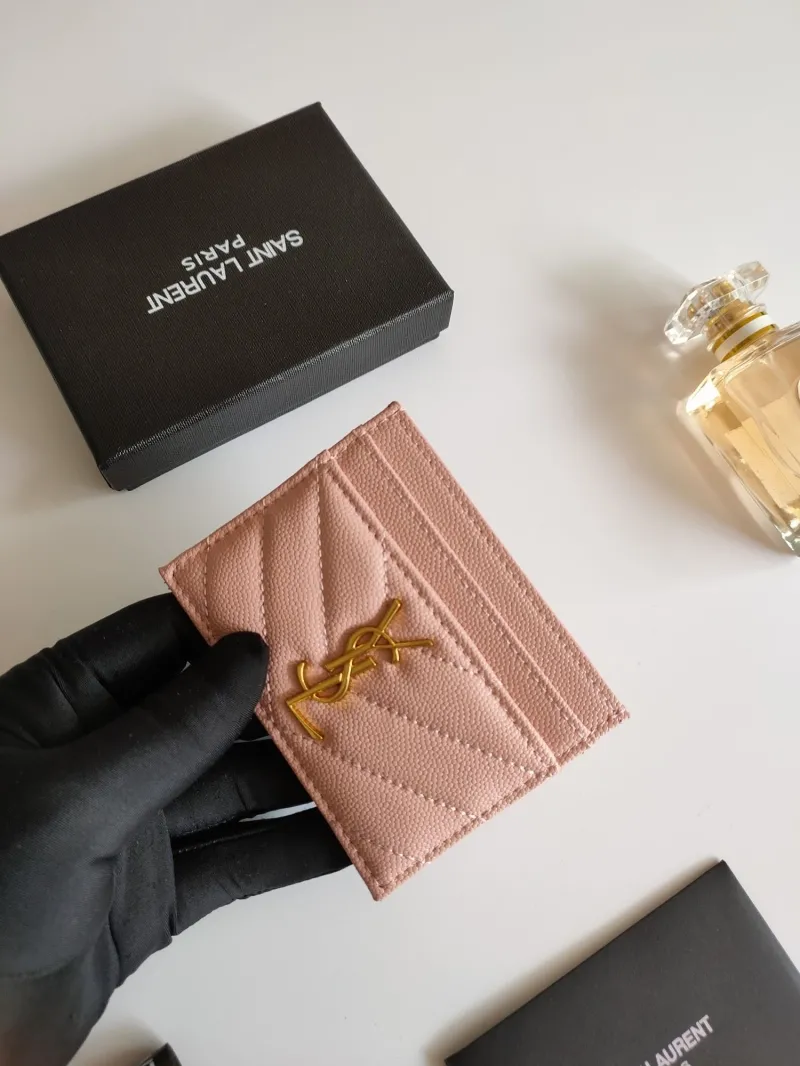 Saint Laurent Pink Card Holder 212 - Image 4