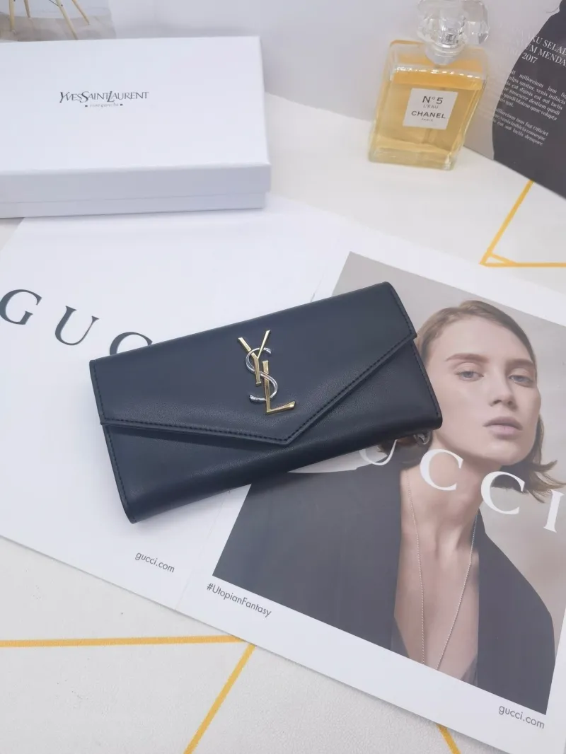 Alternative view of YSL Envelope Long Wallet 8396