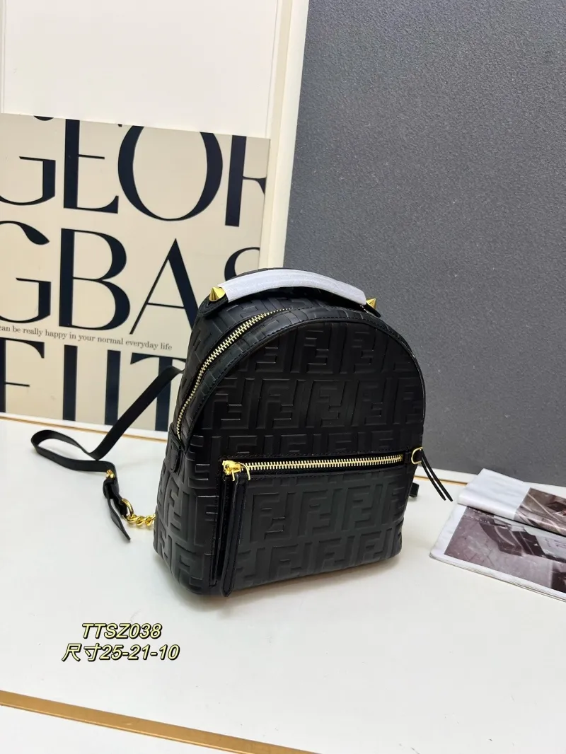 Alternative view of Fendi Backpacks-2