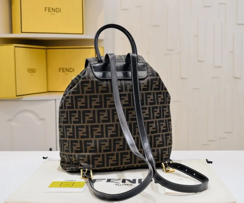 Alternative view of Fendi Backpacks-3