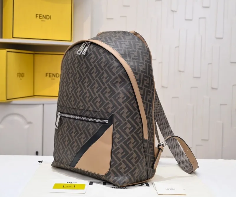 Alternative view of Fendi Backpacks-7