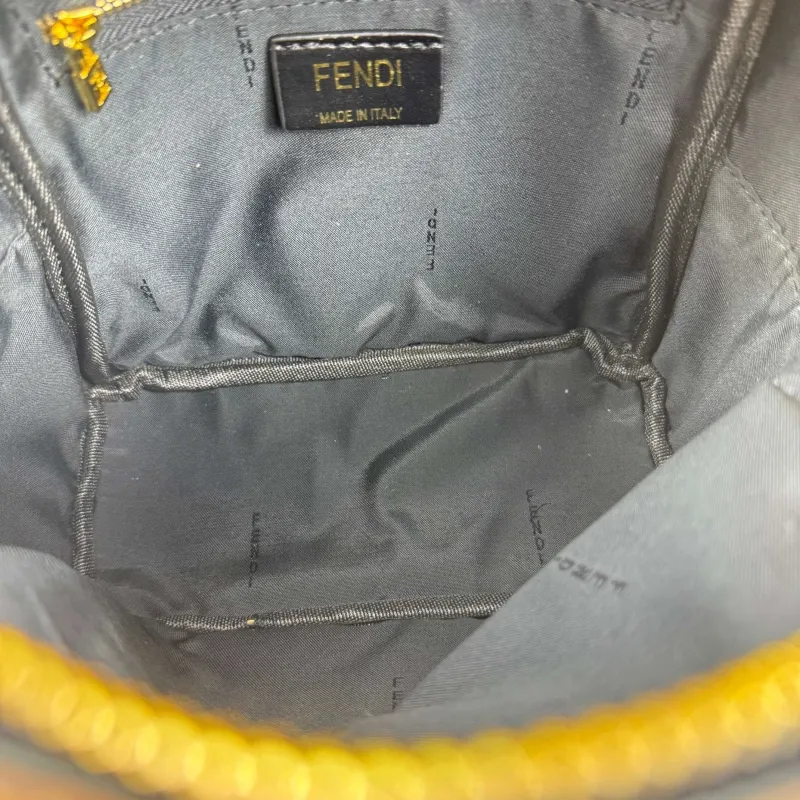 Fendi Brown FF Monogram Backpack - Image 8
