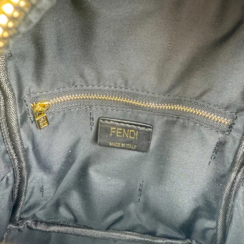 Fendi Brown FF Monogram Backpack - Image 9