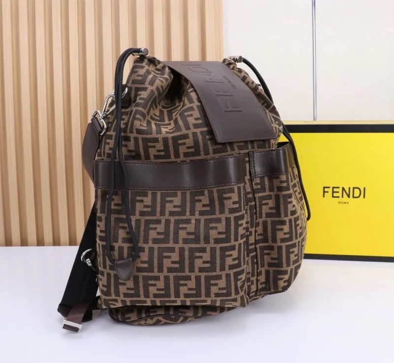 Alternative view of Fendi Backpacks-11