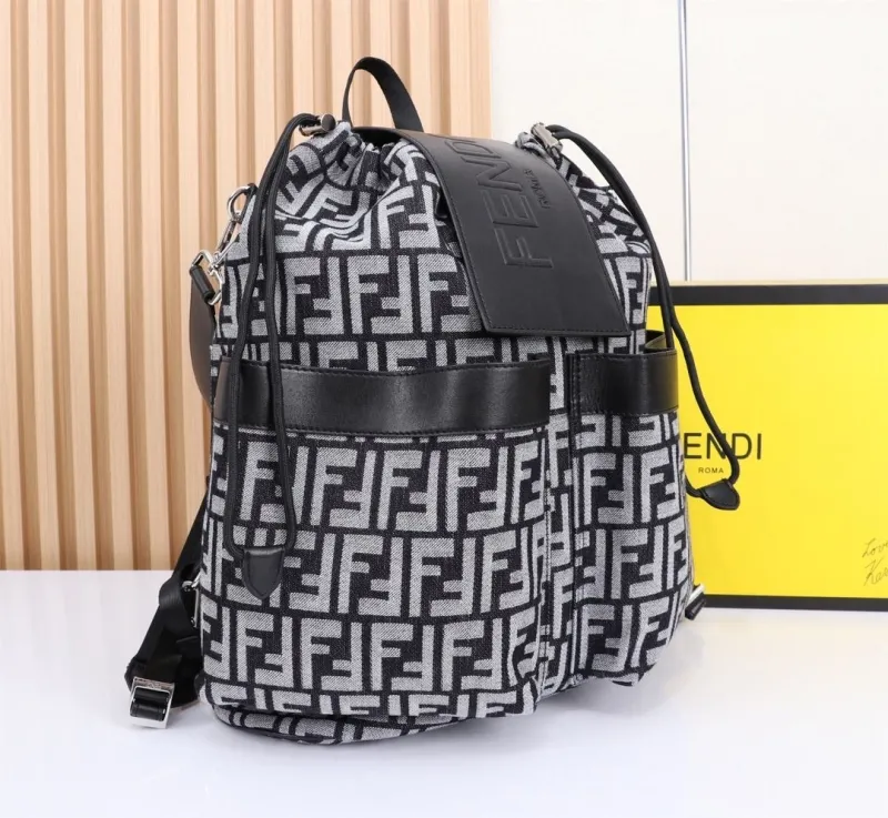 Alternative view of Fendi Backpacks-13