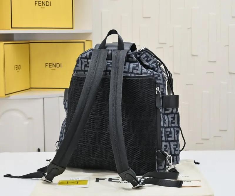 Alternative view of Fendi Backpacks-14