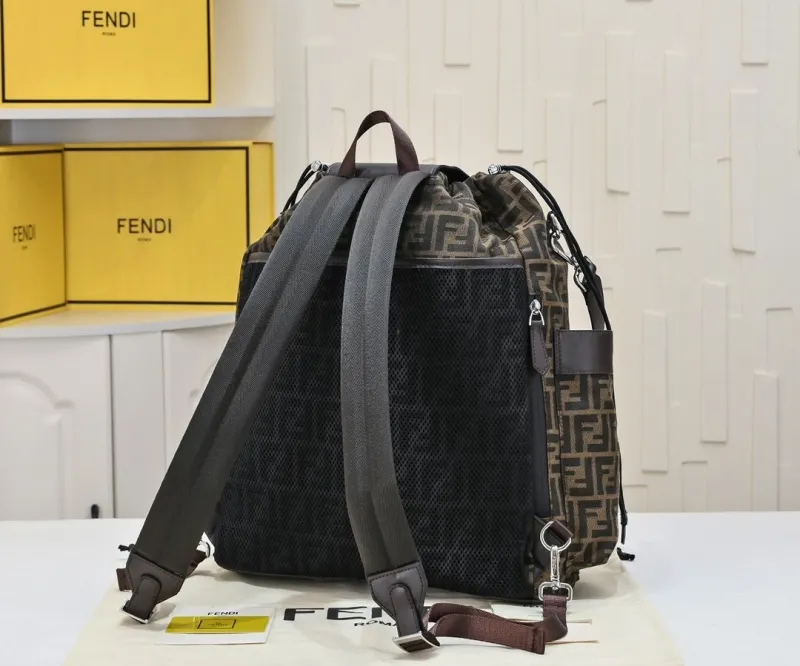 Alternative view of Fendi Backpacks-15