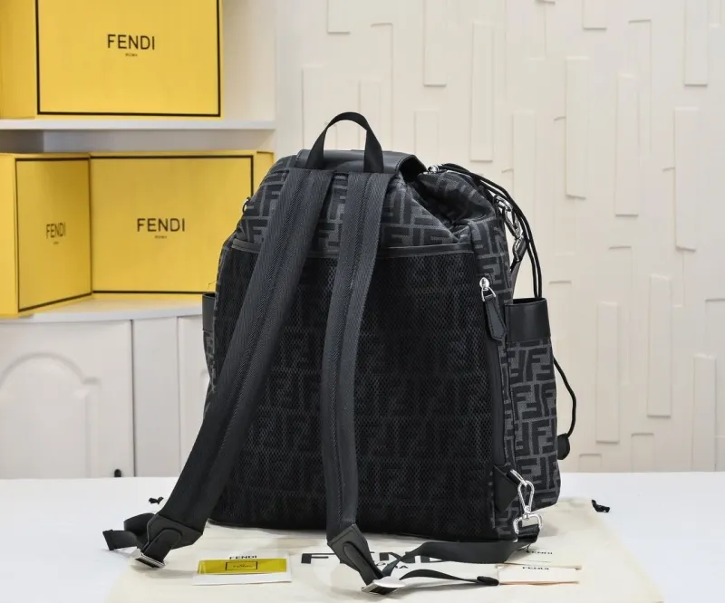 Alternative view of Fendi Backpacks-16