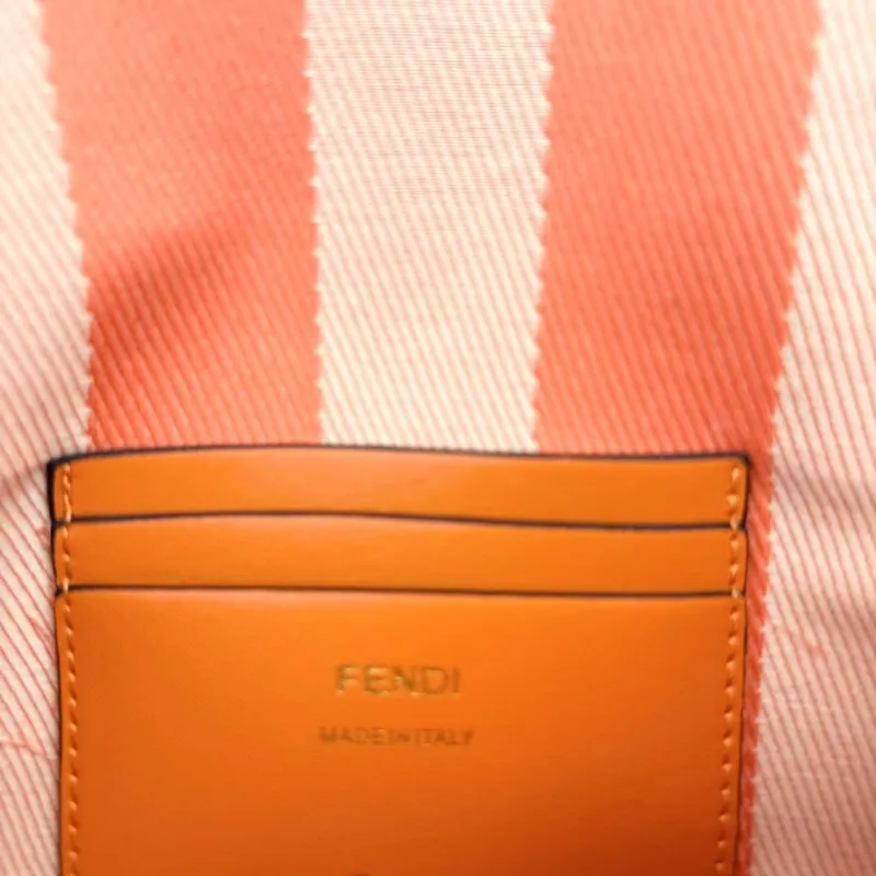 Fendi Orange Baguette Shoulder Bag 8867-20 - Image 7