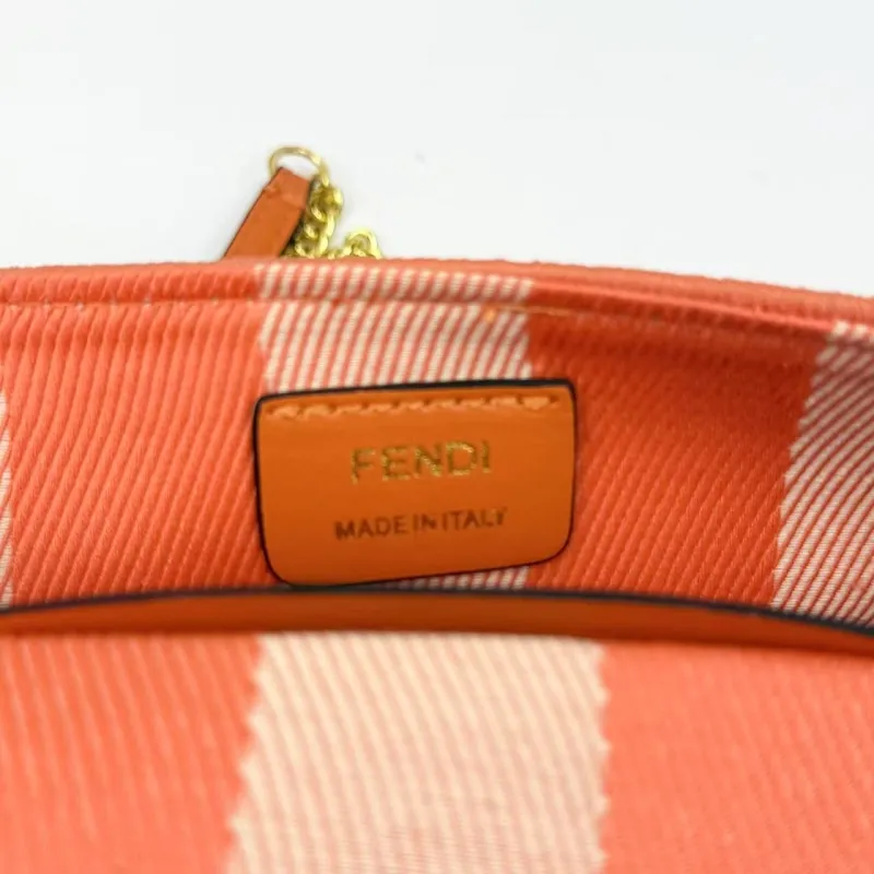 Fendi Orange Baguette Shoulder Bag 8867-20 - Image 8