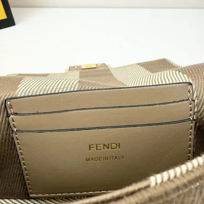 Fendi Baguette Brown Shoulder Bag 8867-20 - Image 7