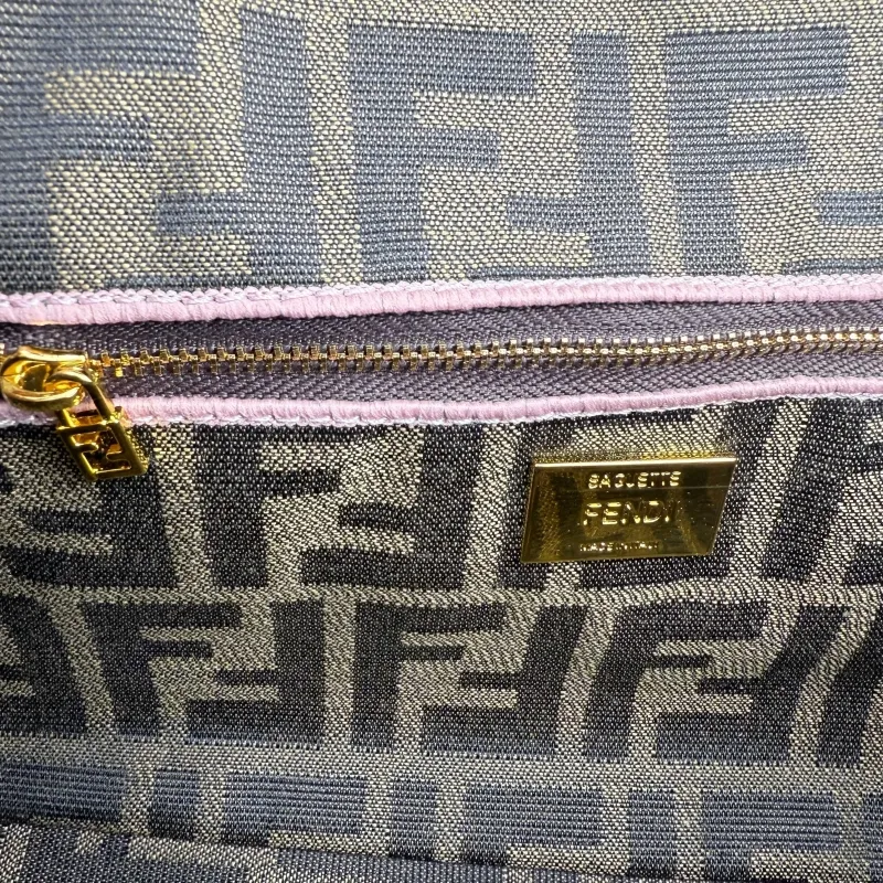 Fendi Baguette Shoulder Bag 680279 Brown - Image 9