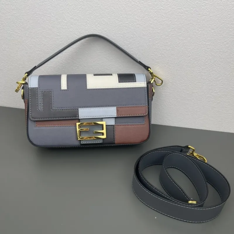 Alternative view of Fendi Multicolor Baguette Shoulder Bag 73