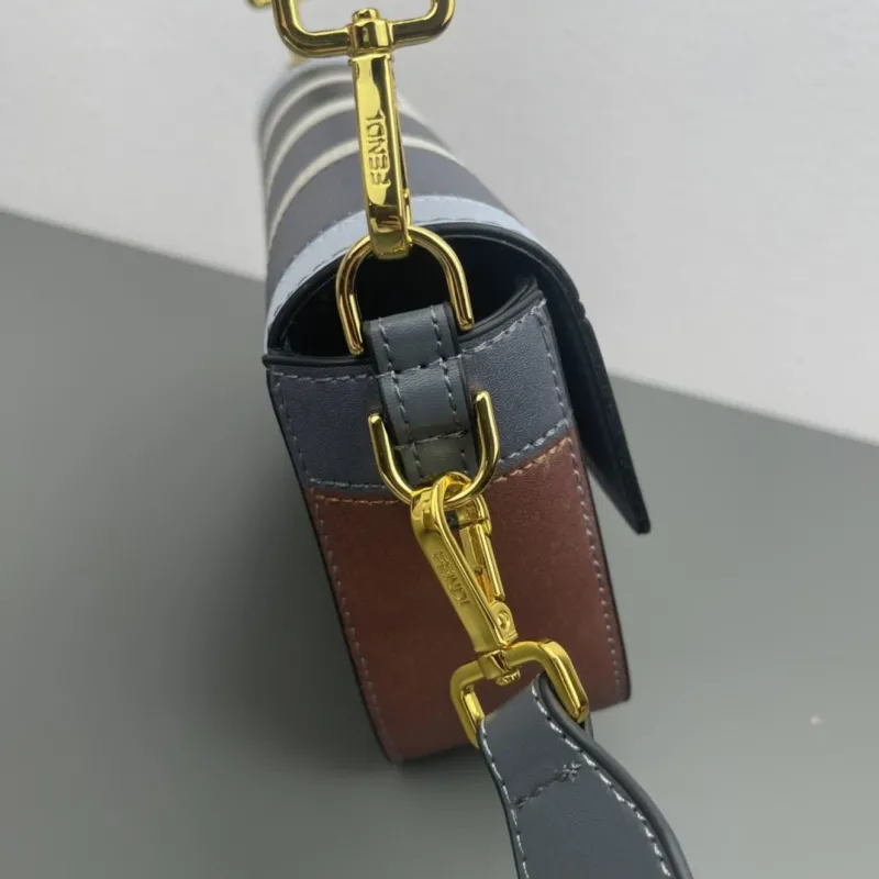 Fendi Multicolor Baguette Shoulder Bag 73 - Image 8