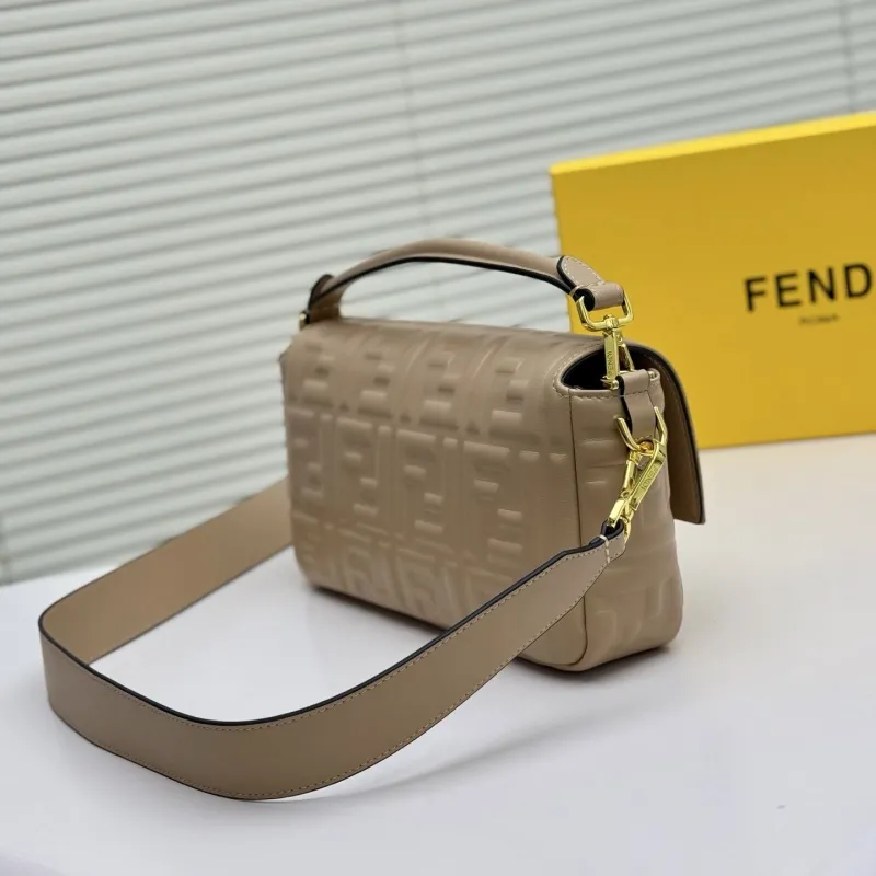Alternative view of Fendi Beige Baguette Shoulder Bag