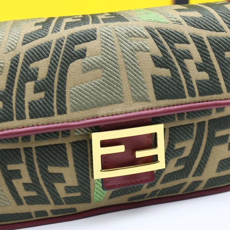 Fendi Baguette Crossbody Bag 268 - Image 5