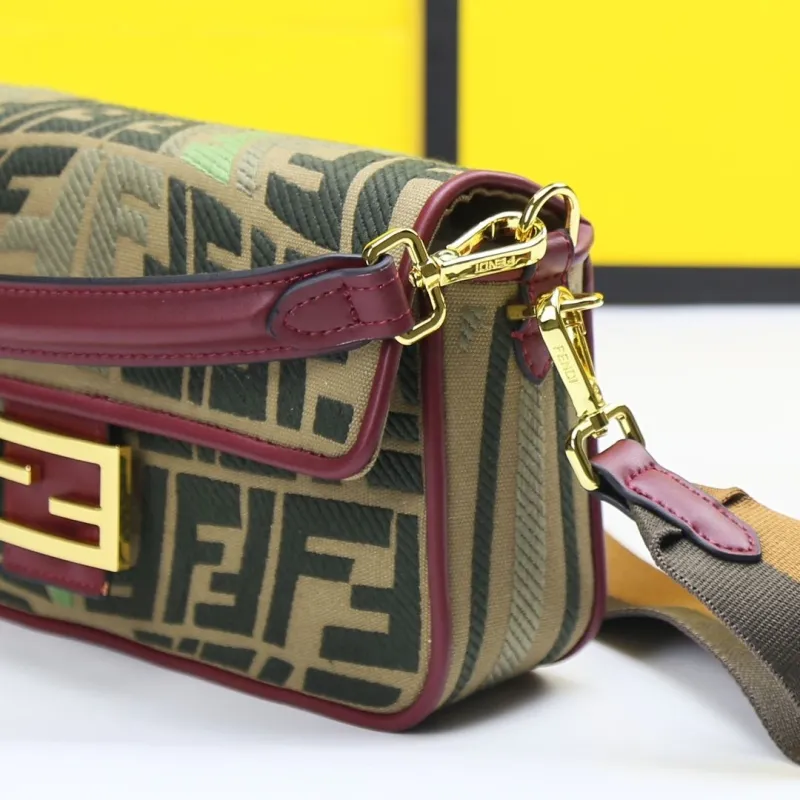 Fendi Baguette Crossbody Bag 268 - Image 6