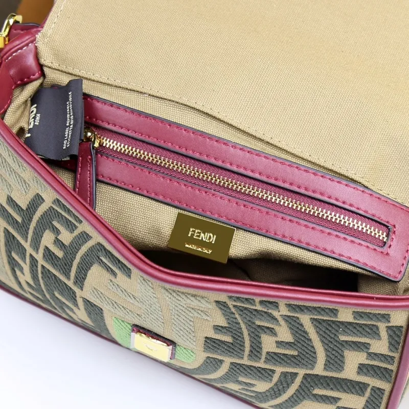 Fendi Baguette Crossbody Bag 268 - Image 8