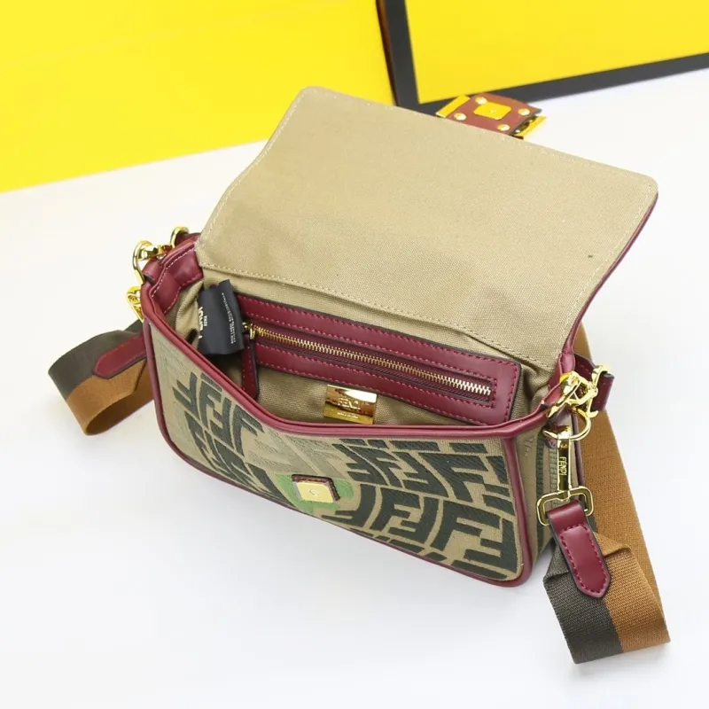Fendi Baguette Crossbody Bag 268 - Image 9