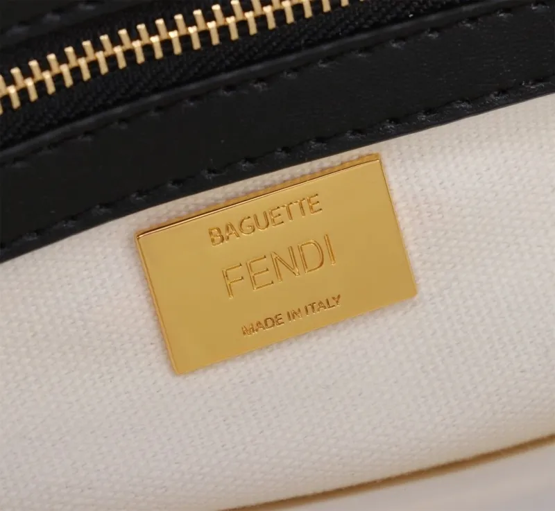 Fendi Multicolor Baguette Shoulder Bag 296 - Image 7