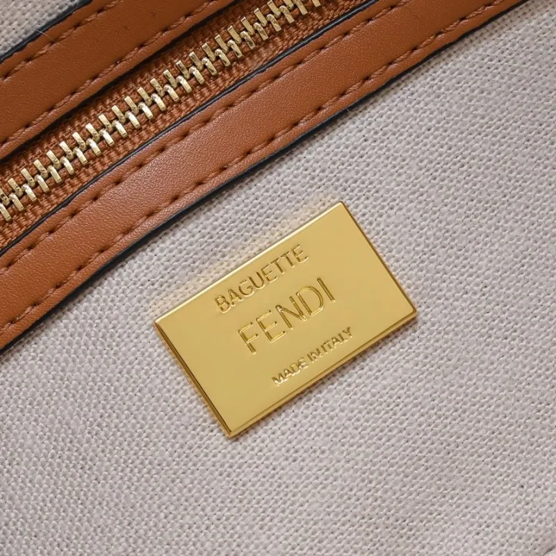 Fendi Multicolor Baguette Shoulder Bag 306 - Image 7