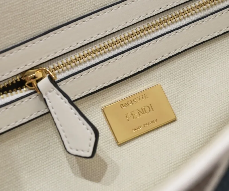 Fendi Multicolor Baguette Shoulder Bag - Image 8