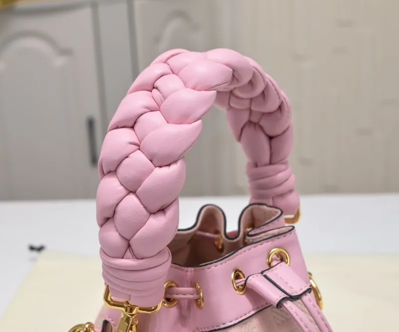Fendi Pink Bucket Bag - Image 5