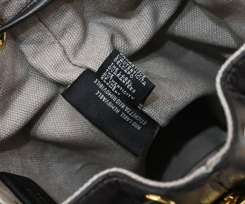 Fendi Multicolor Canvas Bucket Bag - Image 8