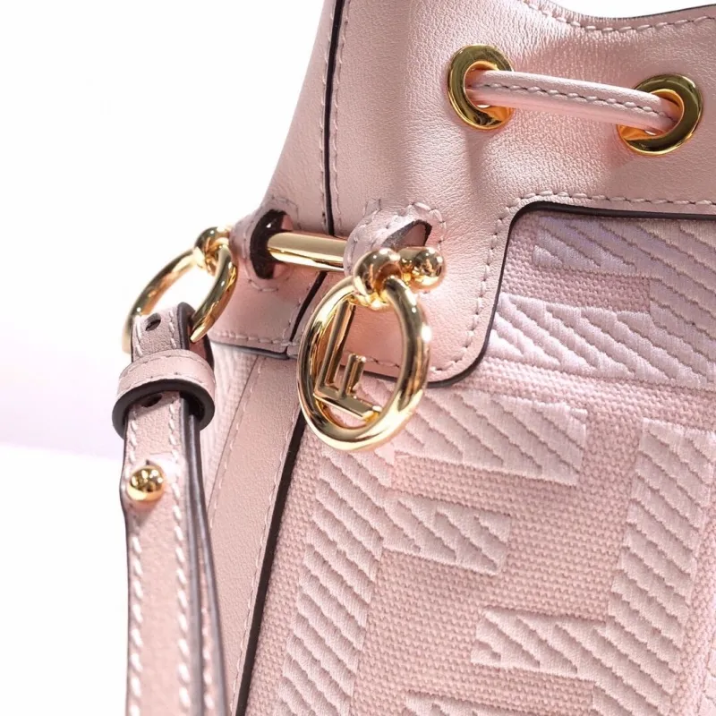 Fendi Light Pink Bucket Bag 49 - Image 5