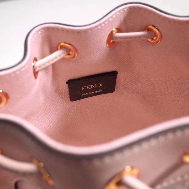 Fendi Light Pink Bucket Bag 49 - Image 8