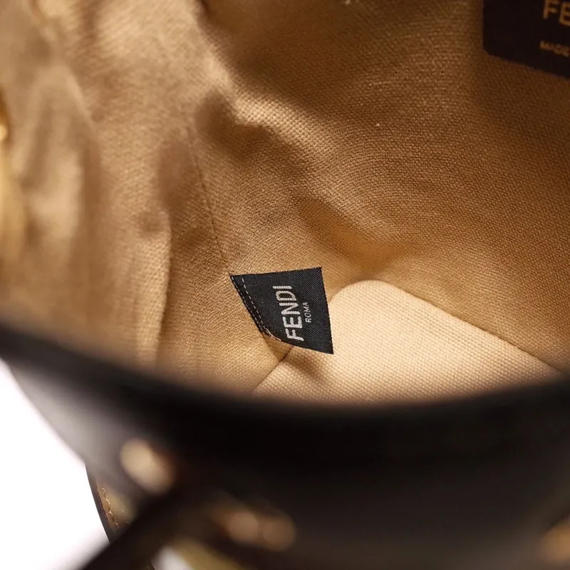 Fendi Multicolor Crossbody Bucket Bag 60 - Image 8