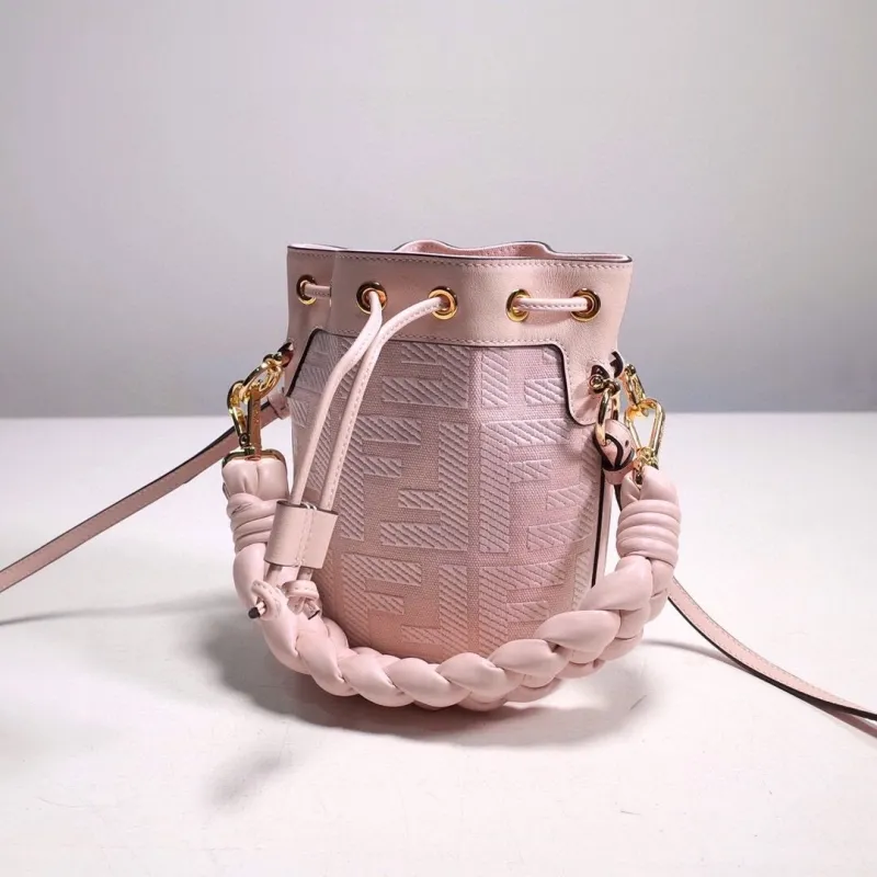 Alternative view of Fendi Light Pink Bucket Bag