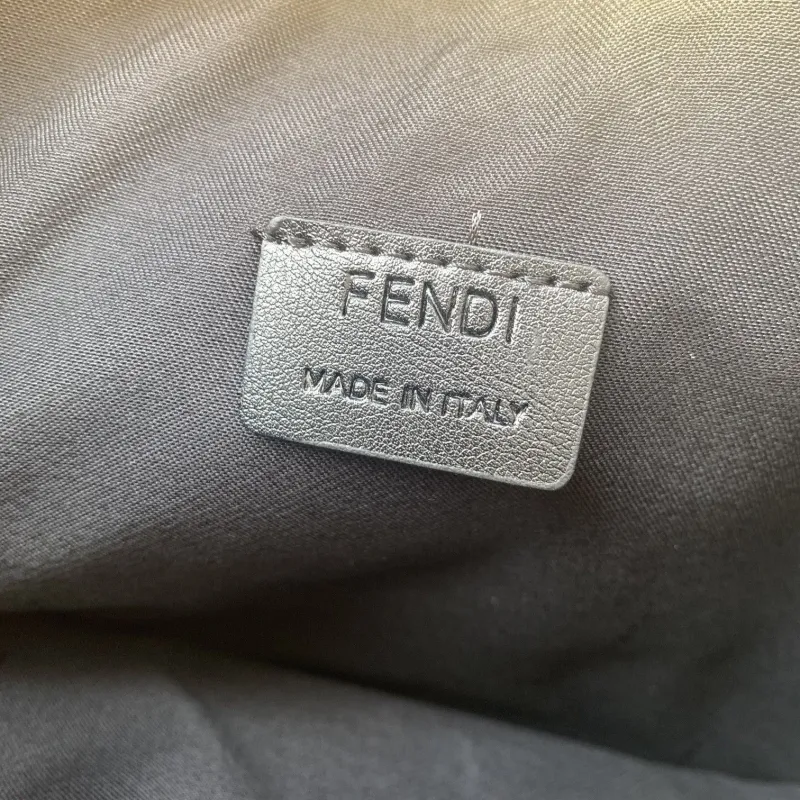 Fendi Black FF Logo Clutch Bag - Image 7