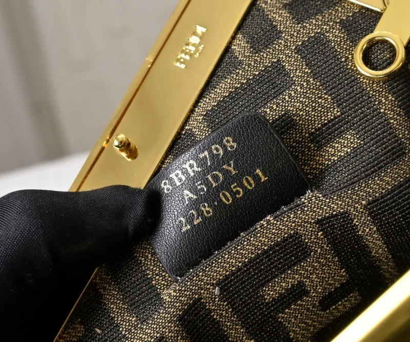 Fendi White Fendi First Crossbody Bag - Image 8