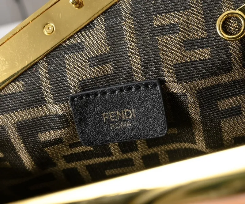 Fendi First Tan Leather Shoulder Bag - Image 6