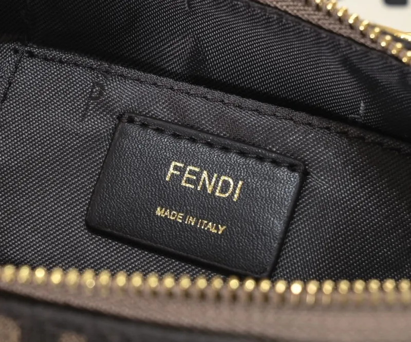 Fendi Roma Mini Brown Handbag - Image 8