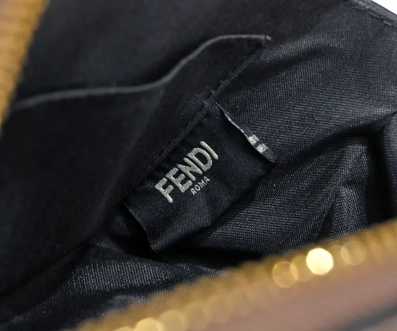 Fendi First Taupe Leather Handbag - Image 8