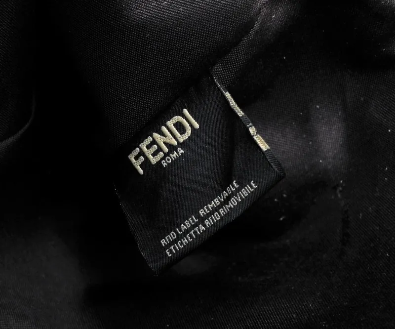 Fendi Roma Black Leather Handbag Fendi First Bags-31 - Image 8