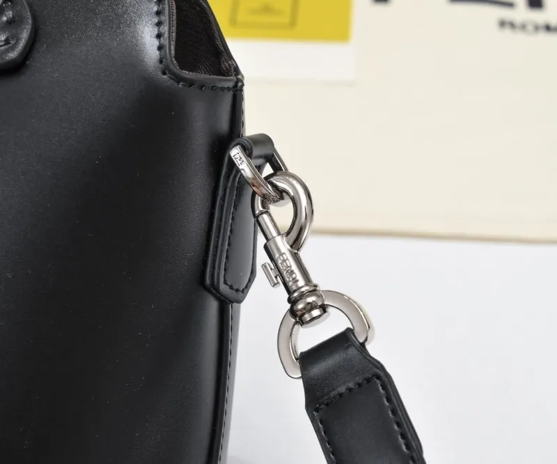 Fendi Black First Crossbody Bag 35 - Image 5
