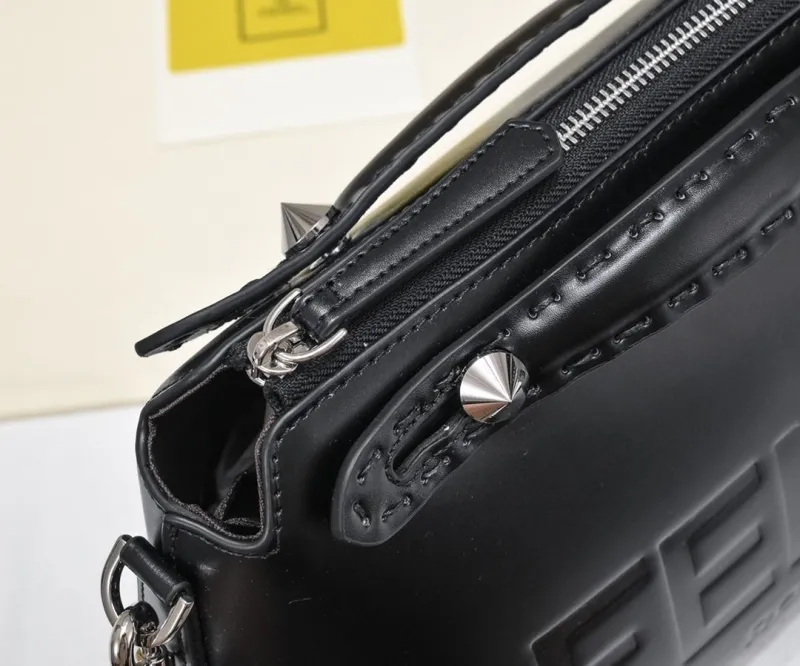 Fendi Black First Crossbody Bag 35 - Image 6