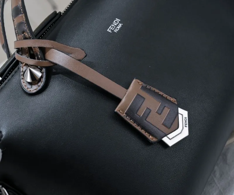 Fendi Black Fendi First Leather Handbag - Image 3