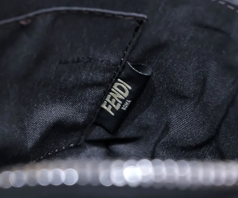 Fendi First Beige Leather Crossbody Bag - Image 7