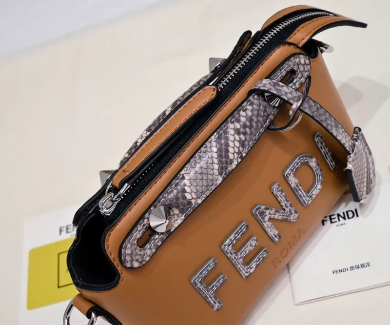 Fendi Tan Fendi First Crossbody Handbag 44 - Image 4