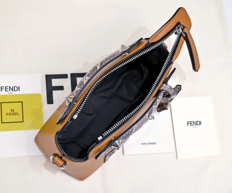Fendi Tan Fendi First Crossbody Handbag 44 - Image 9