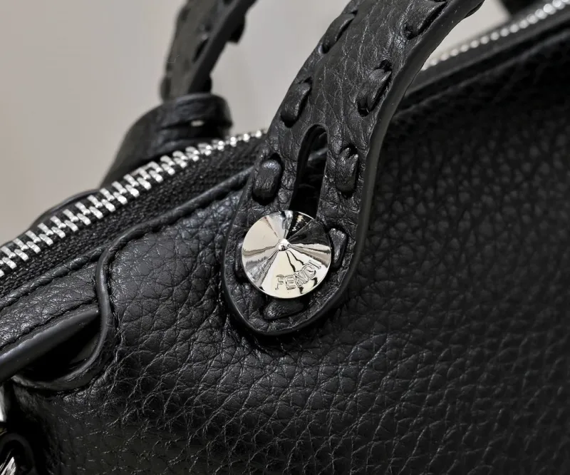 Fendi Black Fendi First Crossbody Bag - Image 3