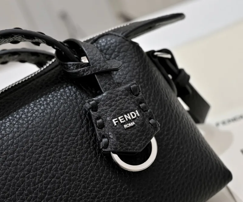 Fendi Black Fendi First Crossbody Bag - Image 4