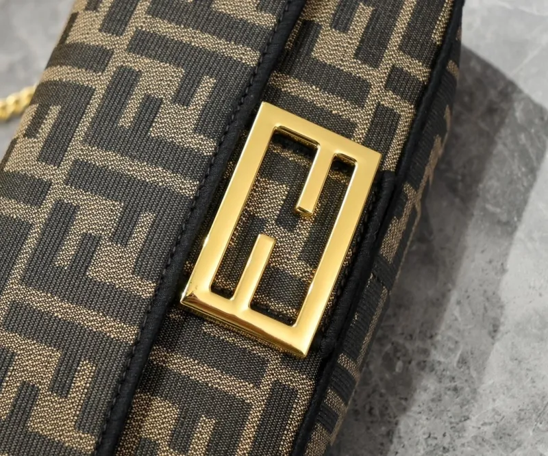 Fendi FF Monogram Small Crossbody Bag - Image 4